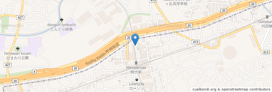Mapa de ubicacion de BanBan en Japan, Tokio, 杉並区.