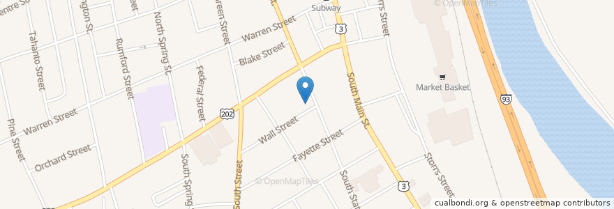 Mapa de ubicacion de Vermette Orthodontics en الولايات المتّحدة الأمريكيّة, نيوهامشير, Merrimack County, Concord.