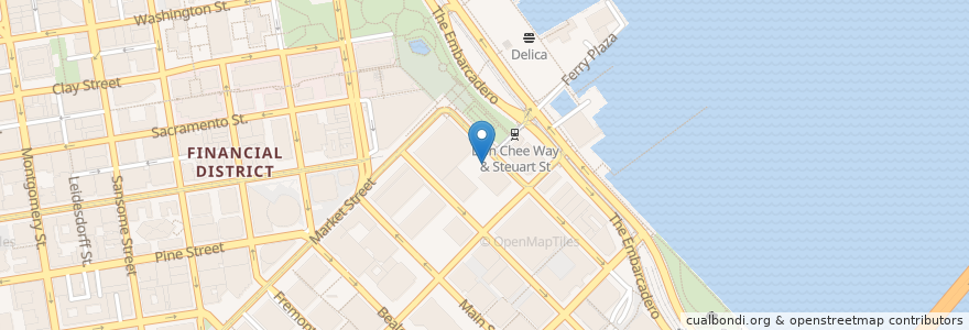 Mapa de ubicacion de Coast Poke Counter en 美利坚合众国/美利堅合眾國, 加利福尼亚州/加利福尼亞州, 旧金山市县/三藩市市縣/舊金山市郡, 旧金山.
