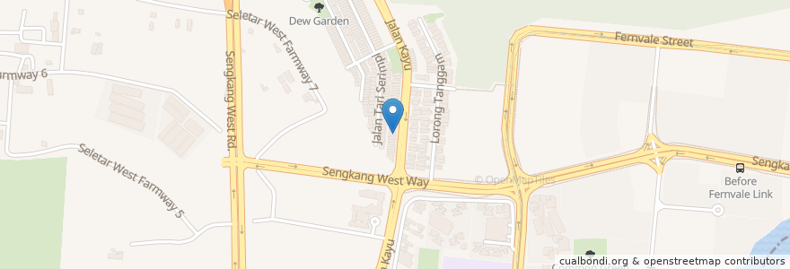 Mapa de ubicacion de Thasevi Food Jalan Kayu Prata en 新加坡, 中区.