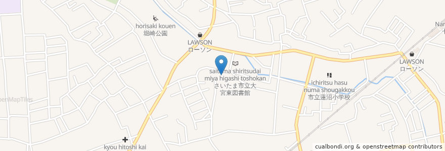 Mapa de ubicacion de 蓮沼第二放課後児童クラブ en Japón, Prefectura De Saitama, Saitama, Minuma.