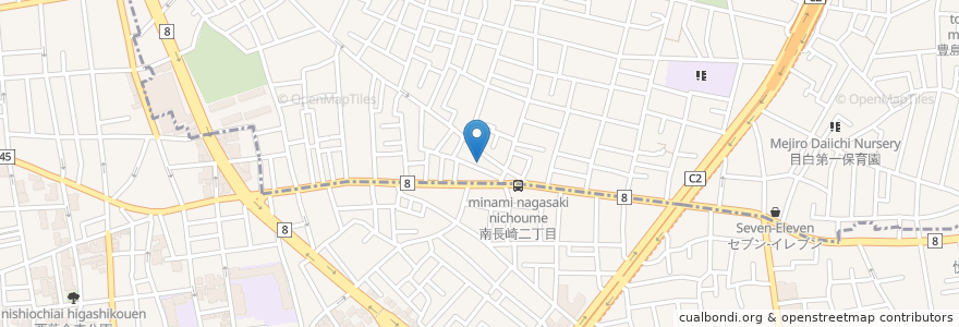 Mapa de ubicacion de 東京信用金庫 en Japon, Tokyo, Shinjuku.