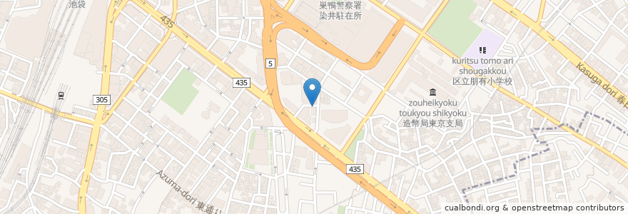 Mapa de ubicacion de 何駄感駄 en Jepun, 東京都, 豊島区.
