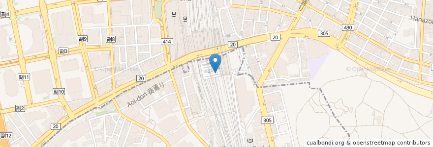 Mapa de ubicacion de Verve coffee roasters en Jepun, 東京都, 新宿区.