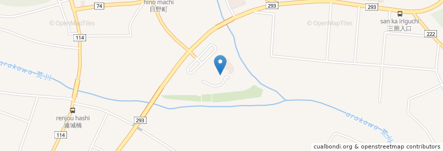 Mapa de ubicacion de 道の駅きつれがわ en اليابان, 栃木県, さくら市.