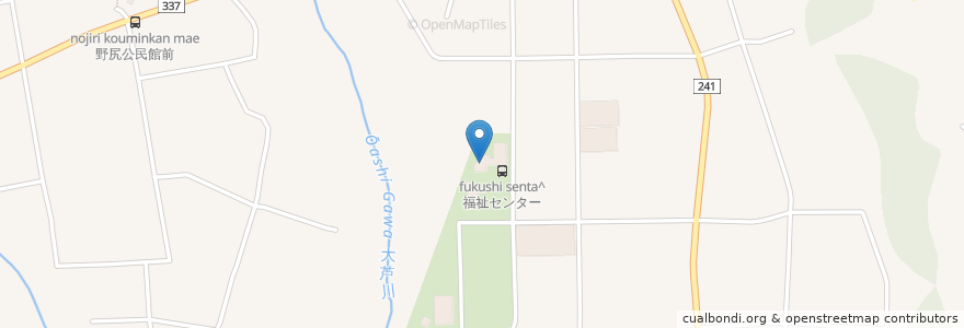 Mapa de ubicacion de 鹿沼市;高齢者福祉センター en اليابان, 栃木県, 鹿沼市.