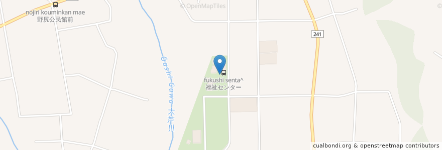 Mapa de ubicacion de 鹿沼市;高齢者福祉センター en Jepun, 栃木県, 鹿沼市.