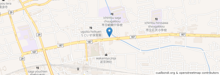 Mapa de ubicacion de ル・プラ・プリュ en ژاپن, 京都府, 京都市, 右京区.