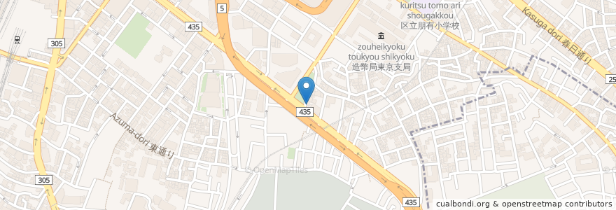 Mapa de ubicacion de ひまわり亭 en Giappone, Tokyo, Toshima.