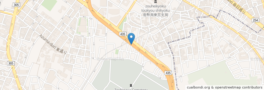 Mapa de ubicacion de 揚州商人 en Japón, Tokio, Toshima.