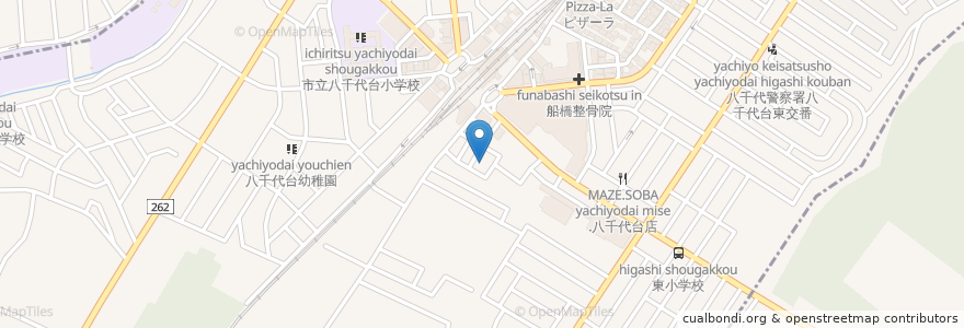Mapa de ubicacion de ENDLESS en Japon, Préfecture De Chiba, 八千代市, 千葉市, 花見川区.