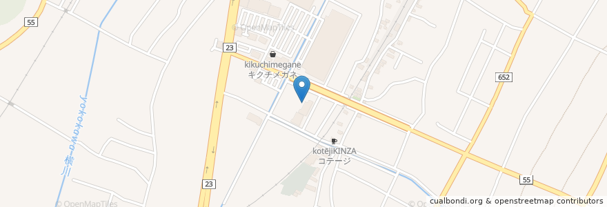 Mapa de ubicacion de 極楽湯津店 en Japan, Mie Prefecture, Tsu.