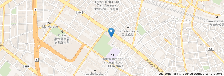 Mapa de ubicacion de FunShine Academy International Preschool en Japan, 東京都, 豊島区.