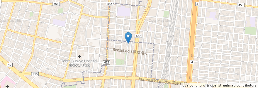 Mapa de ubicacion de Monster Party en 日本, 東京都.