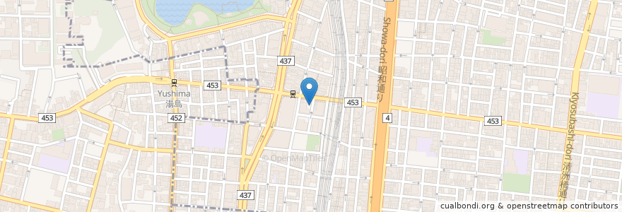 Mapa de ubicacion de 中華珍満 en 日本, 东京都/東京都, 台東区.
