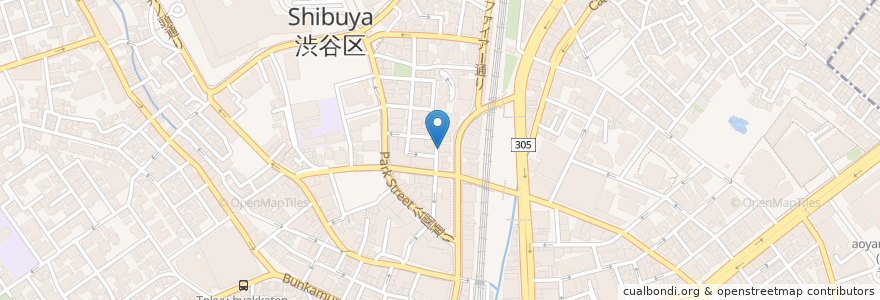 Mapa de ubicacion de hello! en Japonya, 東京都, 渋谷区.