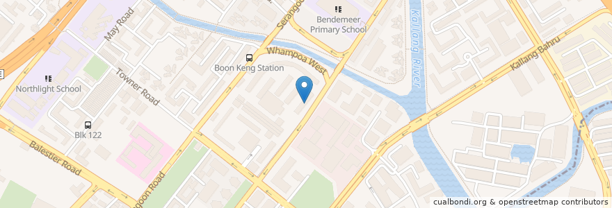 Mapa de ubicacion de Dental Focus en Singapore, Central.