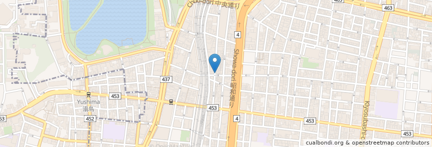 Mapa de ubicacion de なんちゃん en 일본, 도쿄도, 다이토구.