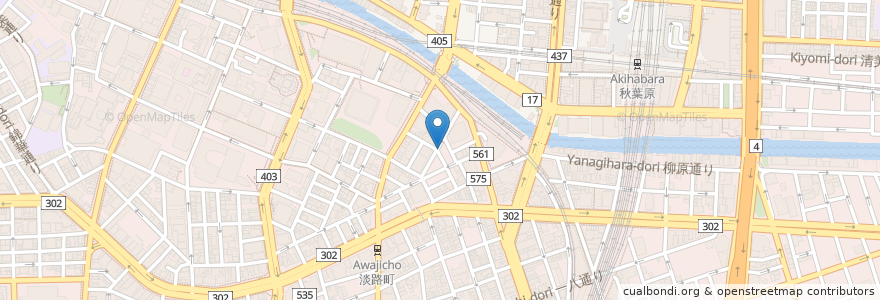 Mapa de ubicacion de 東京豆花工房 en Япония, Токио, Тиёда.
