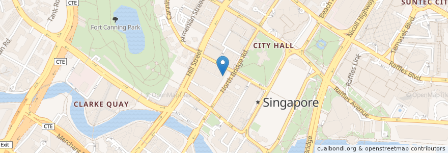 Mapa de ubicacion de Paradise Dynasty en Singapore, Central.