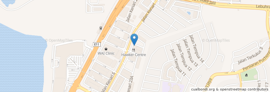 Mapa de ubicacion de Inn House Cafe en Malezya, Selangor, Majlis Bandaraya Subang Jaya.