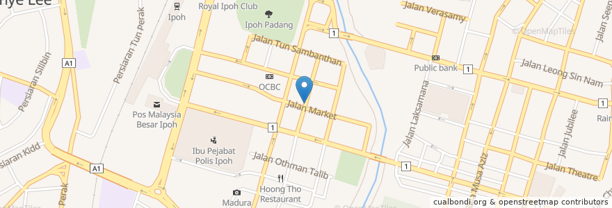 Mapa de ubicacion de Lim's Delights White Coffee en マレーシア, ペラ.