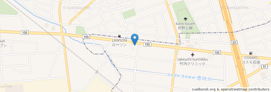 Mapa de ubicacion de N Oil en 日本, 爱知县, 知立市.