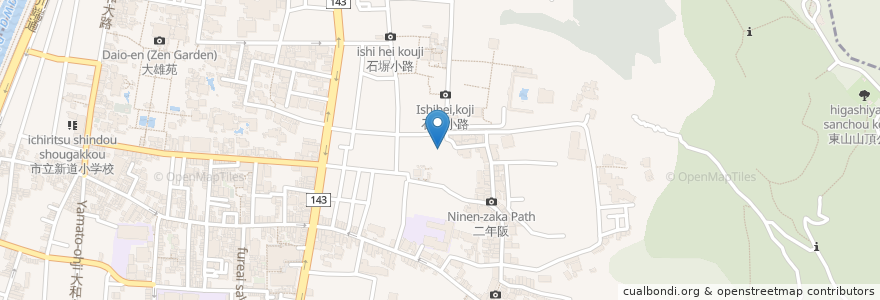 Mapa de ubicacion de The SODOH - ザ ソウドウ en ژاپن, 京都府, 京都市, 東山区.