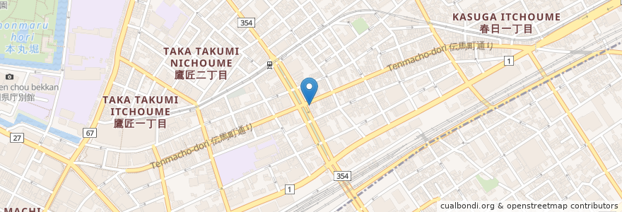 Mapa de ubicacion de 小だるま亭 en Giappone, Prefettura Di Shizuoka, 静岡市, 葵区.