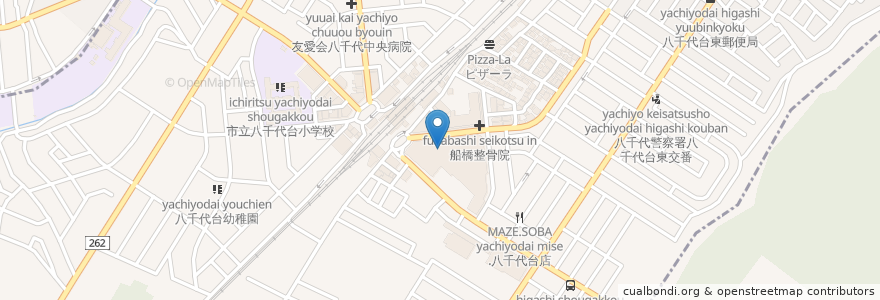 Mapa de ubicacion de 時の広場 en Япония, Тиба, 八千代市, 千葉市, 花見川区.