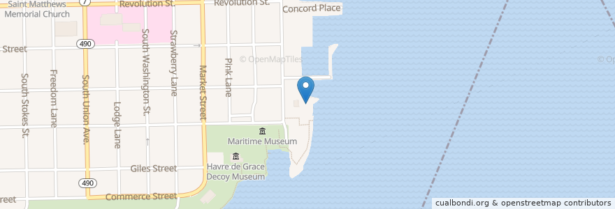 Mapa de ubicacion de Little Free Library en ایالات متحده آمریکا, مریلند, Harford County.