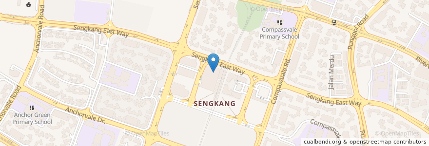 Mapa de ubicacion de Sheng Kee Dessert en Singapur, Northeast.
