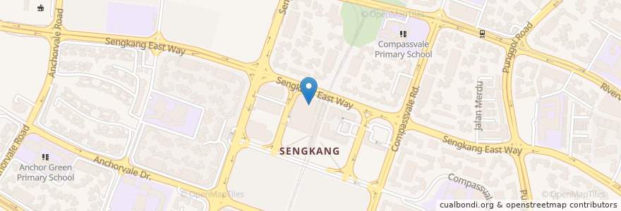 Mapa de ubicacion de Wok Hey en Singapur, Northeast.