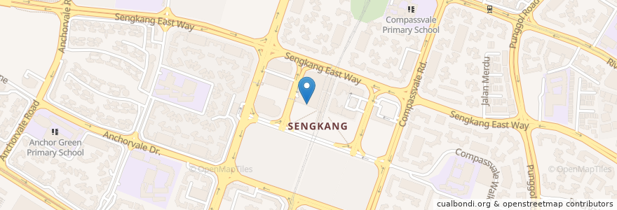Mapa de ubicacion de Mavis Tutorial Centre en Сингапур, Northeast.