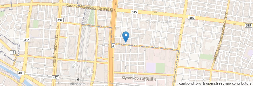 Mapa de ubicacion de 順順餃子房 en Japonya, 東京都.