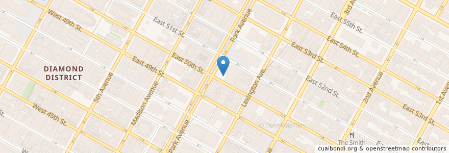 Mapa de ubicacion de Church Cafe Outside en United States, New York, New York, New York County, Manhattan, Manhattan Community Board 5.