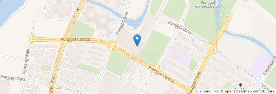 Mapa de ubicacion de Q＆M互相诊所 en 新加坡, 东北区.