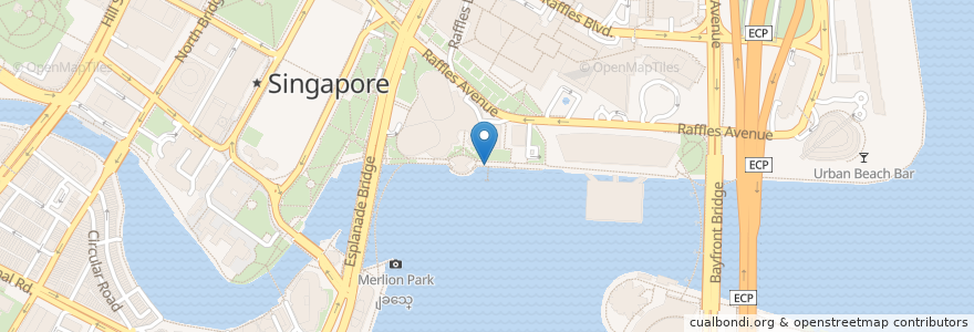 Mapa de ubicacion de durian place en シンガポール, Central.