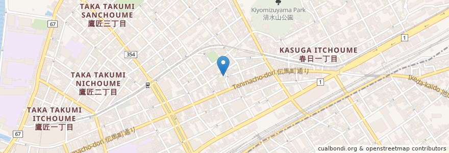 Mapa de ubicacion de 西宮神社 en Japonya, 静岡県, 静岡市, 葵区.