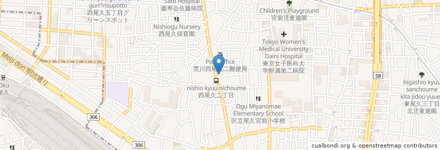 Mapa de ubicacion de ニコニコレンタカー en اليابان, 東京都.