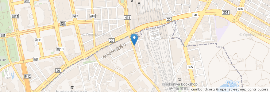 Mapa de ubicacion de とん竹 en 日本, 東京都, 新宿区.