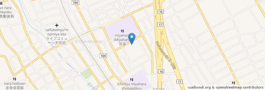 Mapa de ubicacion de さくら薬局さいたま宮原店 en 日本, 埼玉県, さいたま市, 北区.