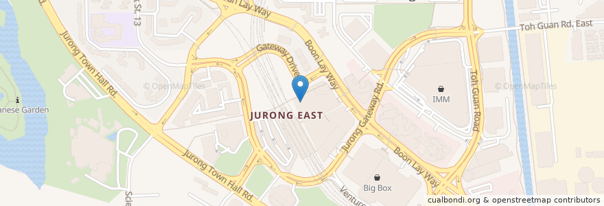 Mapa de ubicacion de Ippudo en Сингапур, Southwest.
