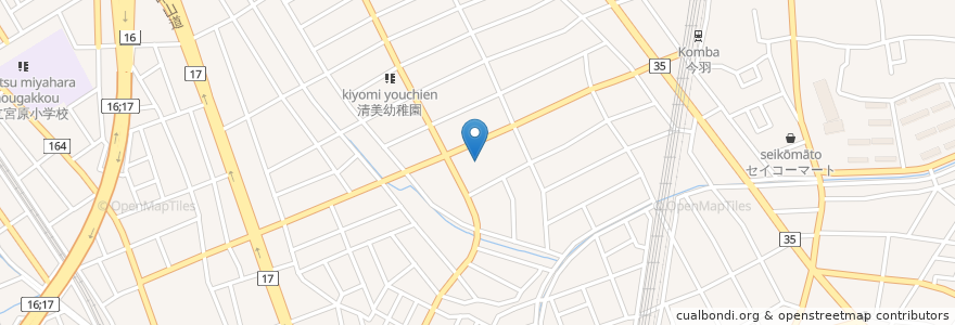 Mapa de ubicacion de ドラッグセイムス大宮吉野町店 en Japan, Saitama Prefecture, Saitama, Kita Ward.