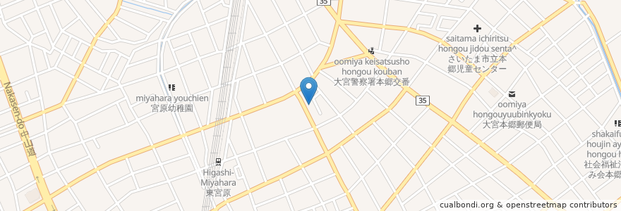Mapa de ubicacion de 高齢者福祉施設まごころ en 日本, 埼玉県, さいたま市, 北区.