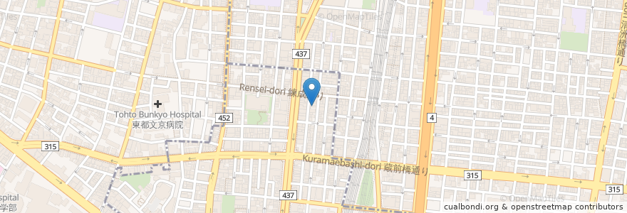 Mapa de ubicacion de Barfly's Stomp en ژاپن, 東京都.