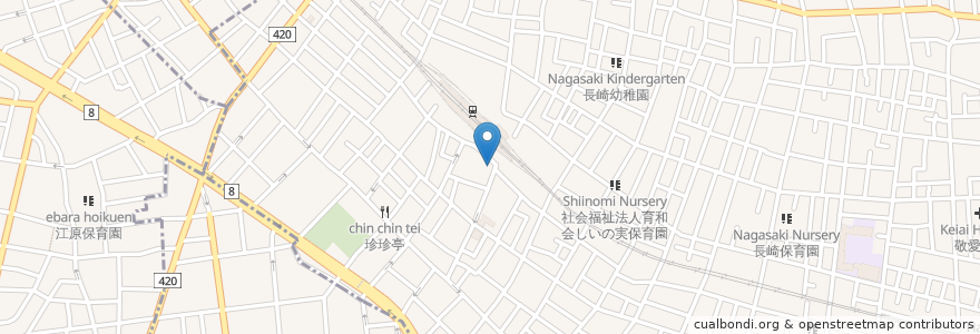Mapa de ubicacion de 鳥貴族 en اليابان, 東京都, 豊島区.