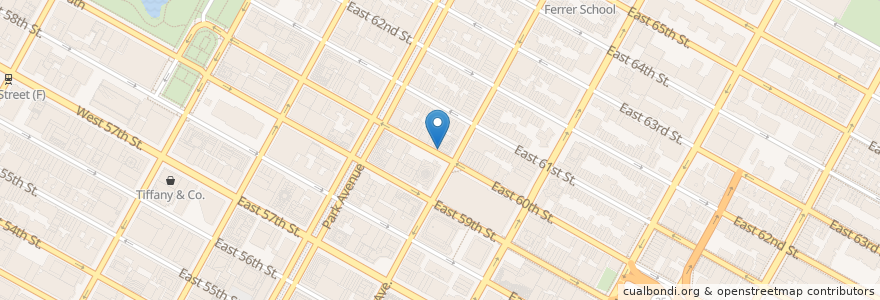 Mapa de ubicacion de Chase en 美利坚合众国/美利堅合眾國, 纽约州 / 紐約州, 纽约, 纽约县, Manhattan, Manhattan Community Board 8.