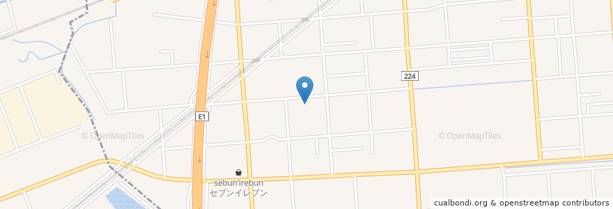 Mapa de ubicacion de 笑福の湯 en Japón, Prefectura De Shizuoka, 焼津市.