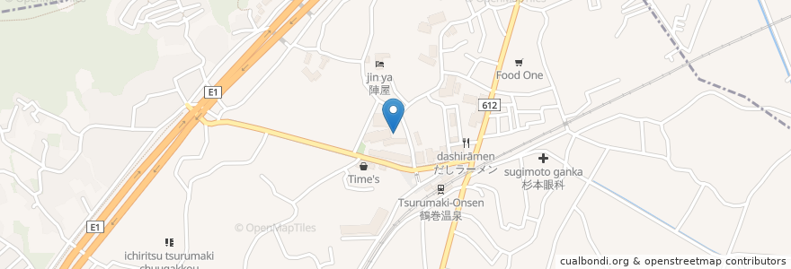 Mapa de ubicacion de 弘法の里湯 en Japan, Präfektur Kanagawa.